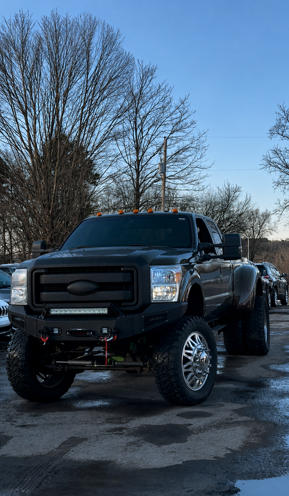 Truck build at Triad Automotive